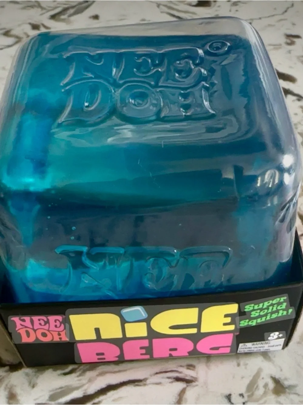 NeeDoh Nice Berg XL Giant Blue Cube